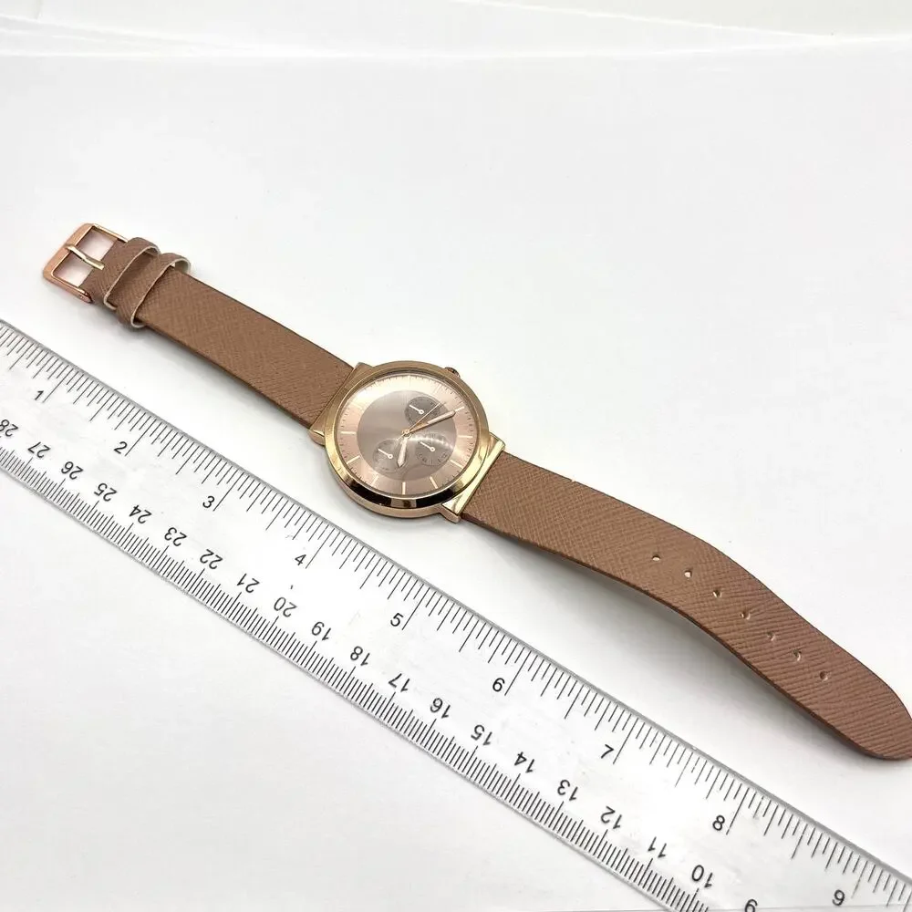 Gold Analog Men's Watch